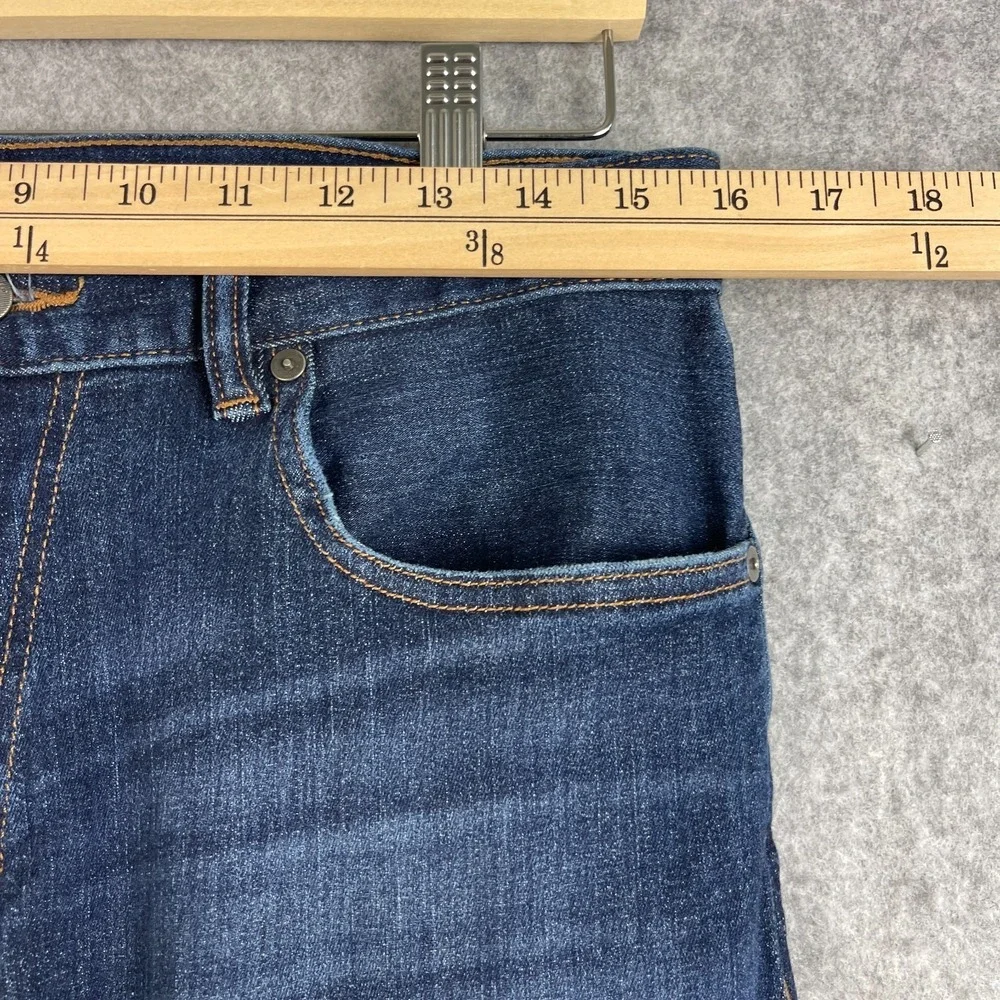 Banana Republic RMD Slim Jeans Mens 31x32 Dark Wash Rapid Movement Denim Stretch